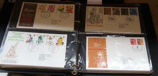 3 albums of first day covers